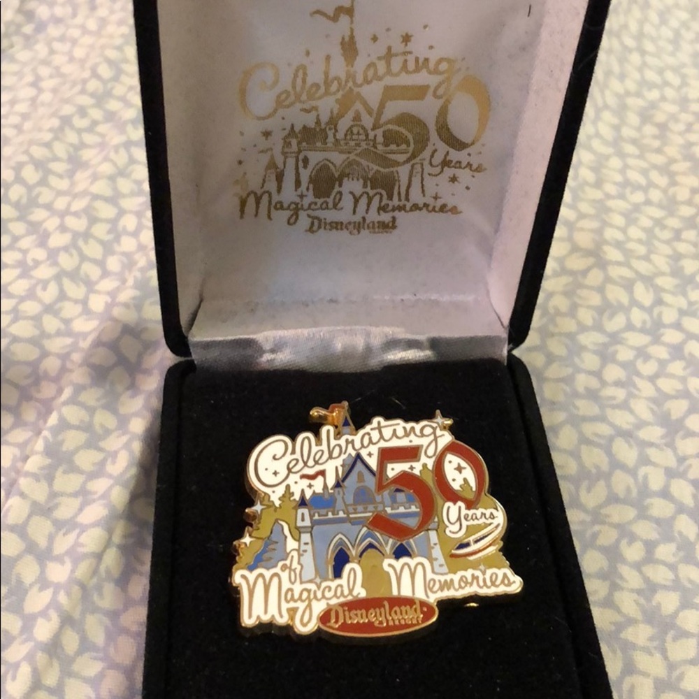 Collectible Disneyland 50th anniversary pin